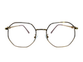 AYNA Solara Gold Pink Rectangle Optical Frame