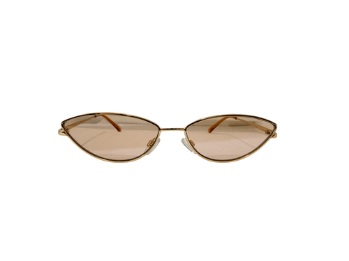 AYNA Aurelia Gold Cat-Eye Sunglasses